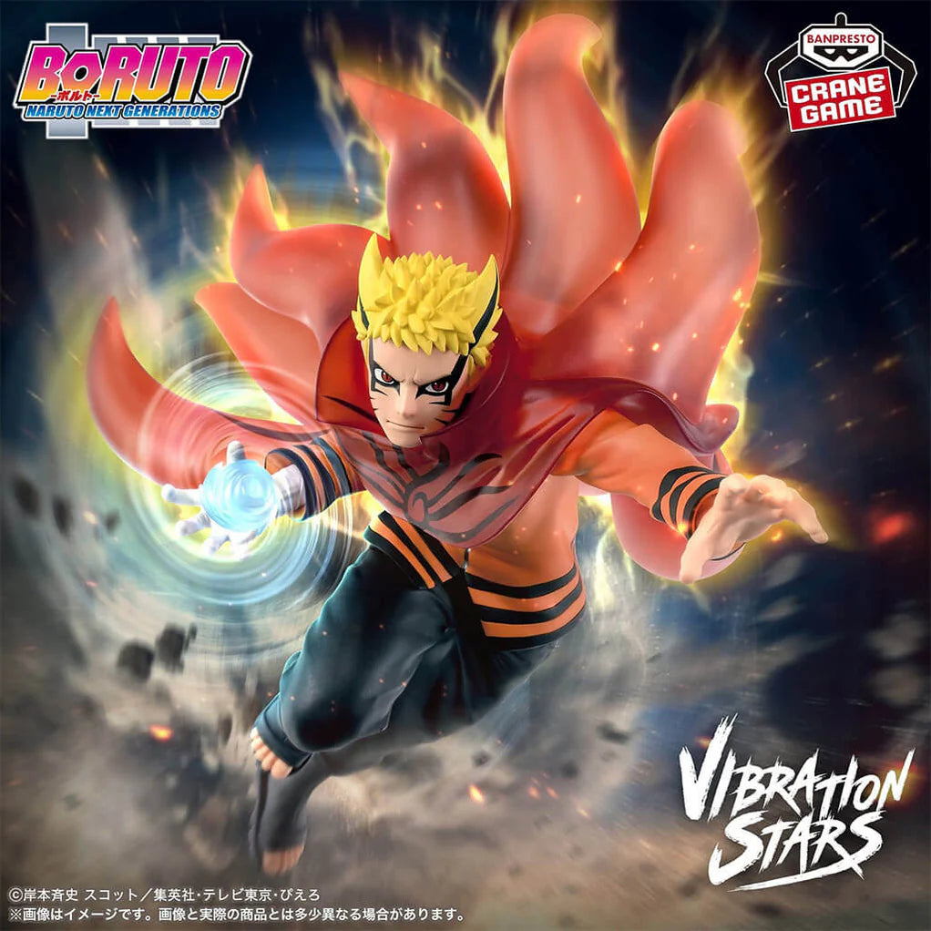 BORUTO : NARUTO NEXT GENERATIONS FIGURA NARUTO UZUMAKI III VIBRATION STARS