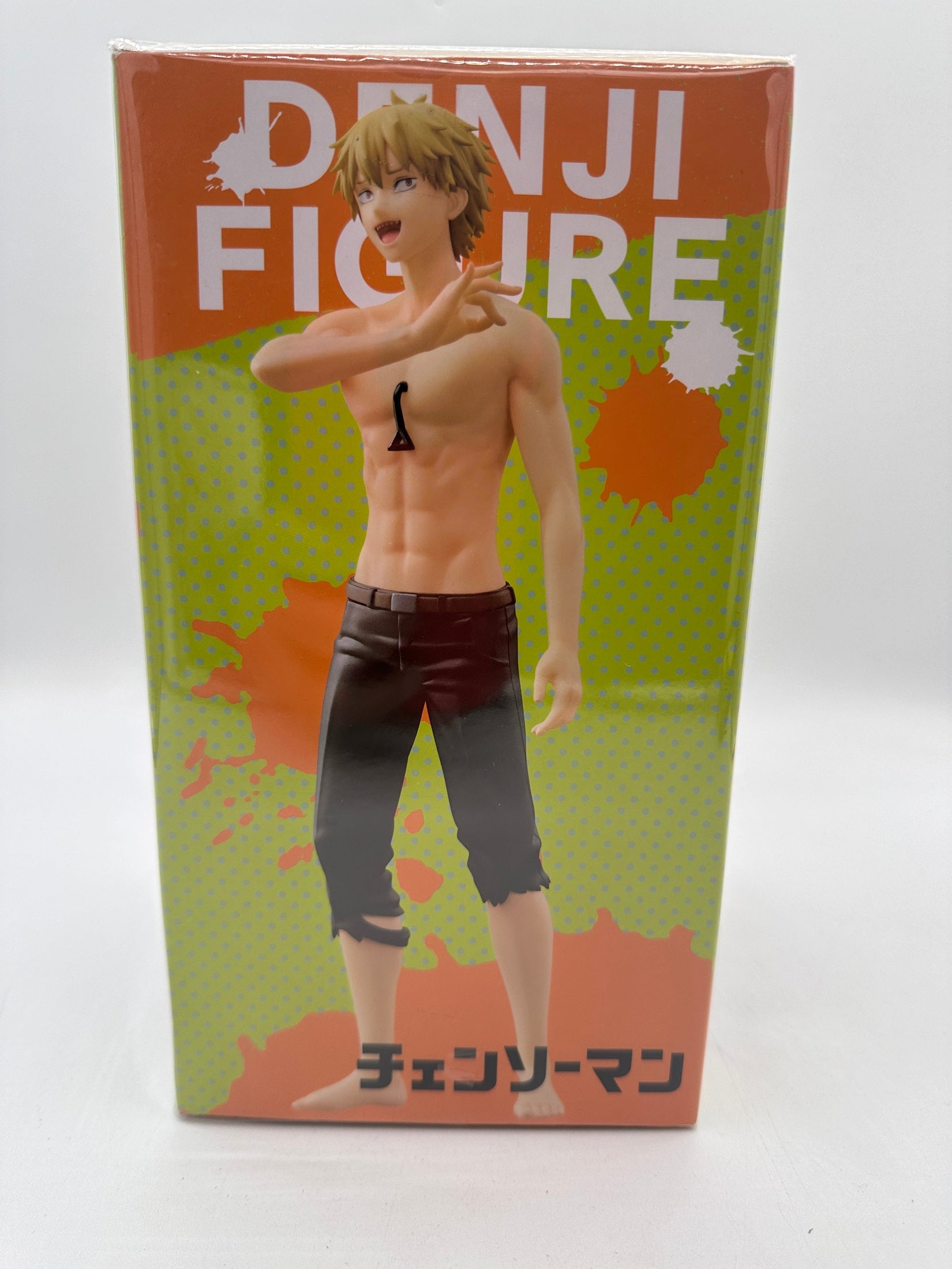 CHAINSAW MAN FIGURA DENJI TAITO PRECINTADA