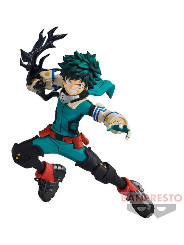 FIGURA MY HERO ACADEMIA IZUKU MIDORIYA THE AMAZING HEROES PLUS VOL.2 BANPRESTO COMO NUEVA