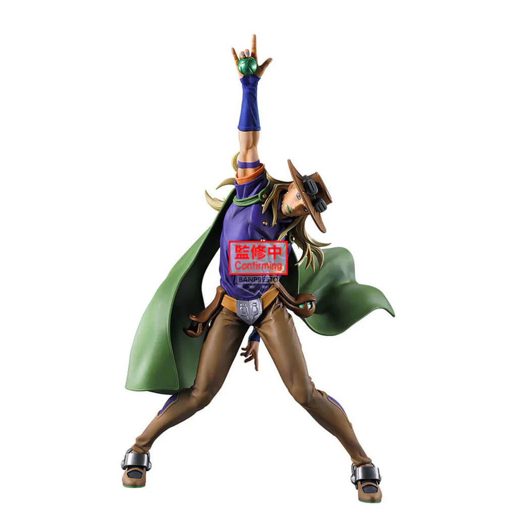 JOJO'S BIZARRE ADVENTURE STEEL BALL RUN FIGURA GYRO ZEPPELI MOMETRIA