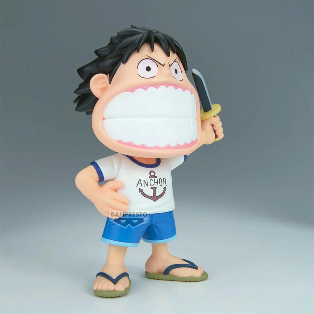 ONE PIECE FIGURA MONKEY D. LUFFY BIG SOFVIMATES COMO NUEVA PREVENTA