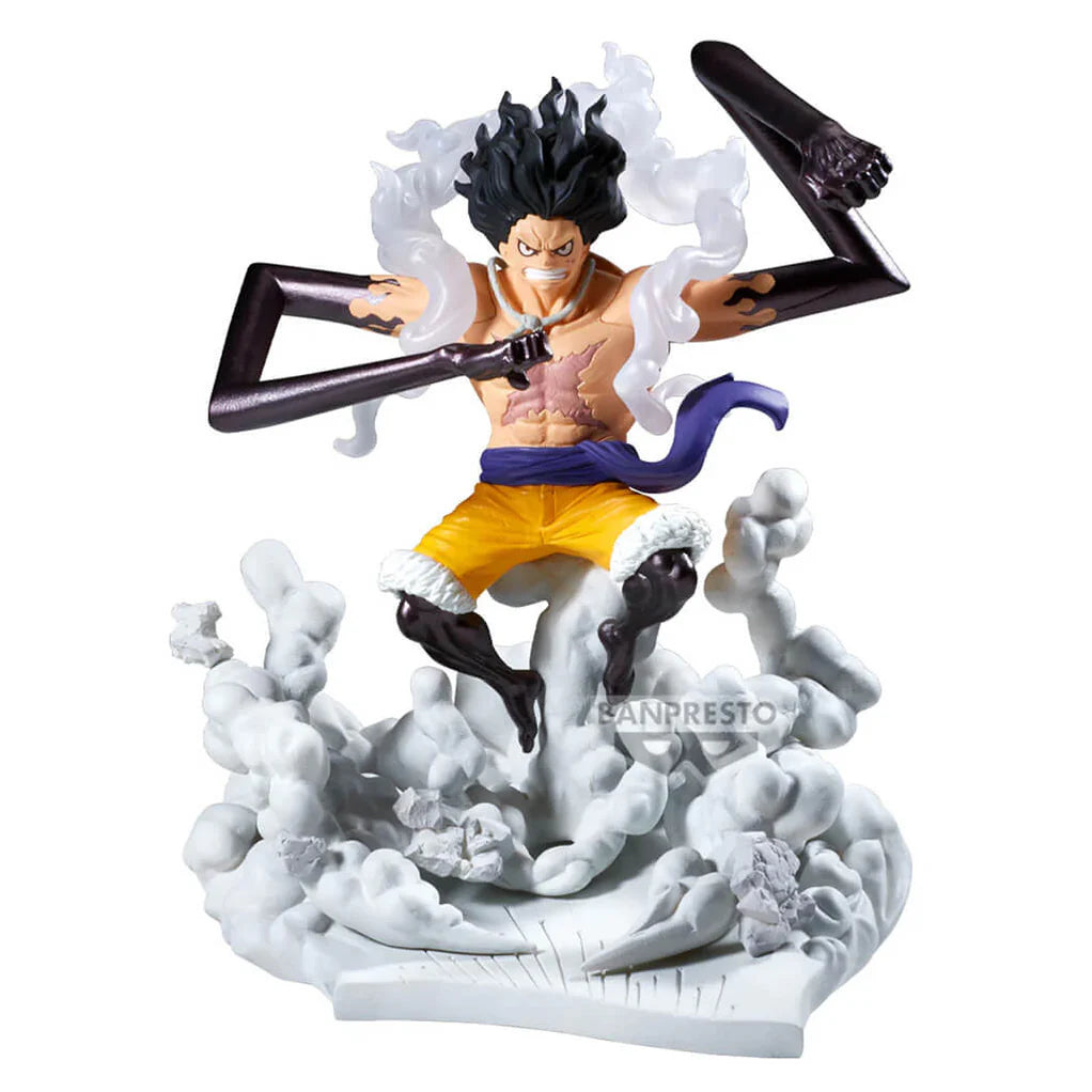 ONE PIECE FIGURA MONKEY D. LUFFY GEAR 4 SENKOUZEKKEI COMO NUEVA PREVENTA