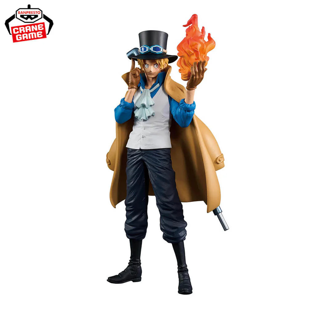 ONE PIECE FIGURA SABO KING OF ARTIST COMO NUEVA PREVENTA 3-4 sem.