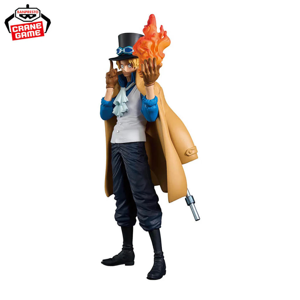 ONE PIECE FIGURA SABO KING OF ARTIST COMO NUEVA PREVENTA 3-4 sem.