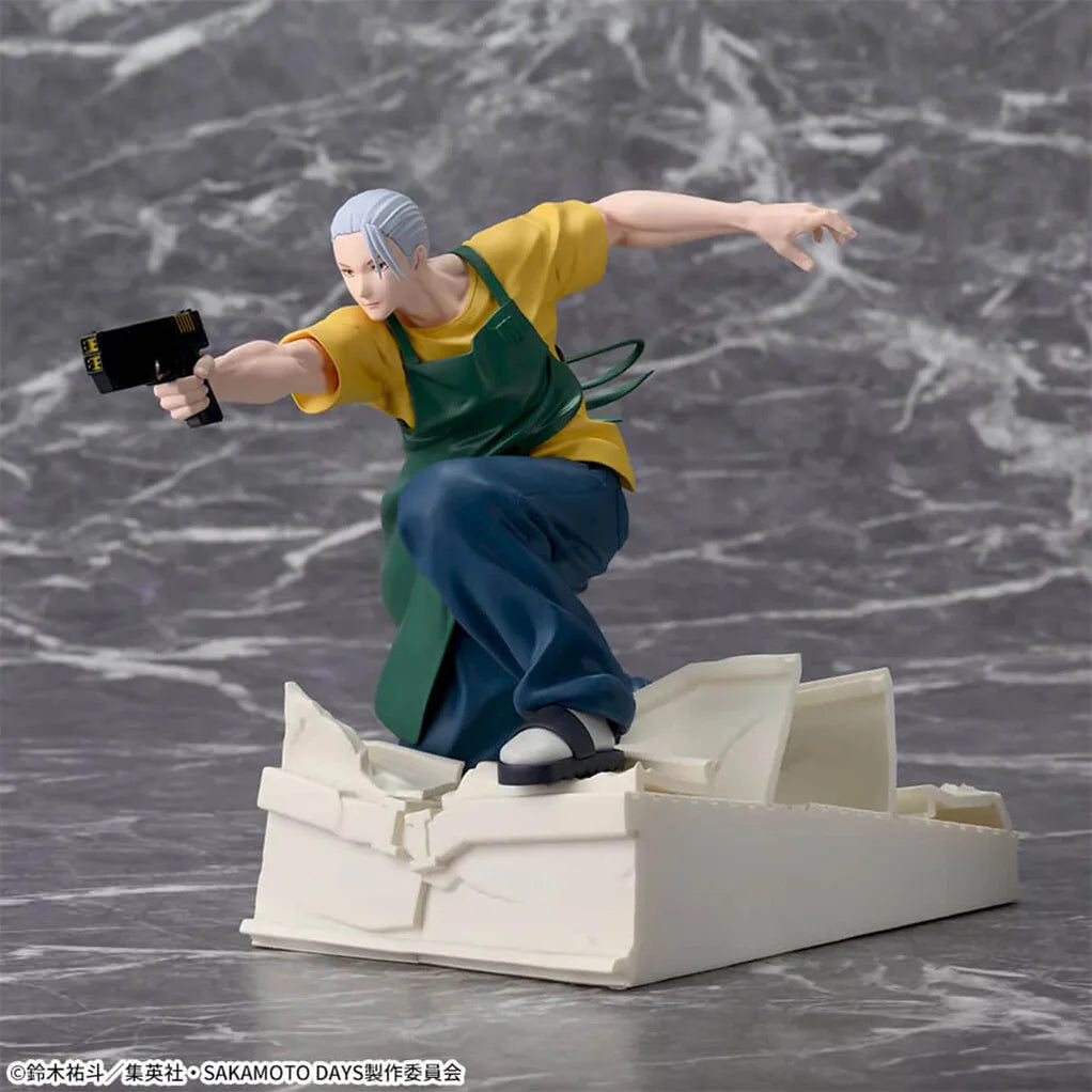 SAKAMOTO DAYS FIGURA VERSIÓN HIT MAN LUMINASTA SAKAMOTO DAYS PRECINTADA STOCK JAPÓN 5-6 sem.