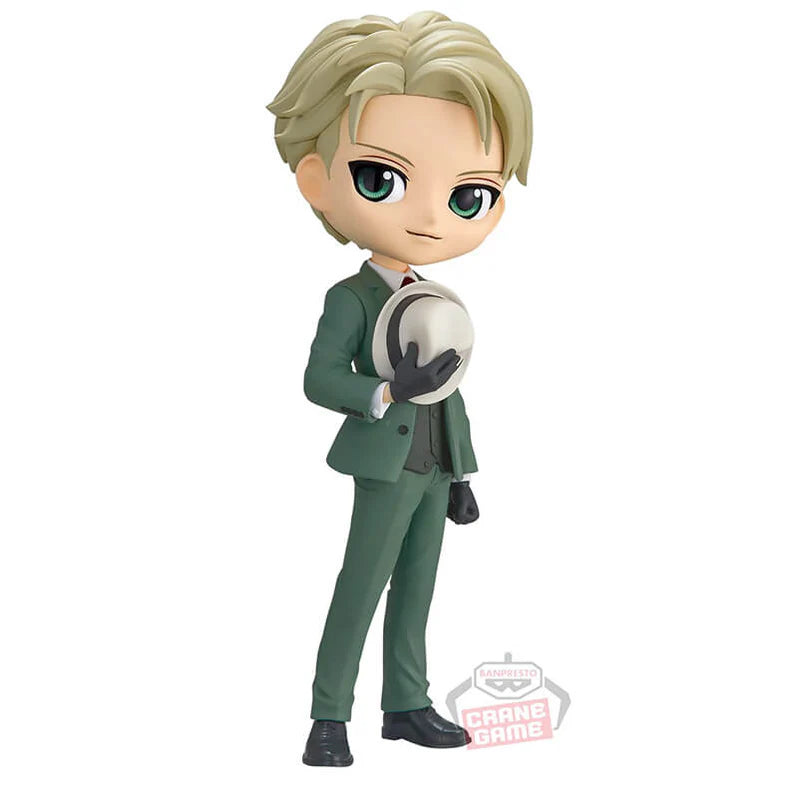 SPY X FAMILY FIGURA QPOSKET LOID FORGER COMO NUEVA STOCK JAPÓN 5-6 SEM.