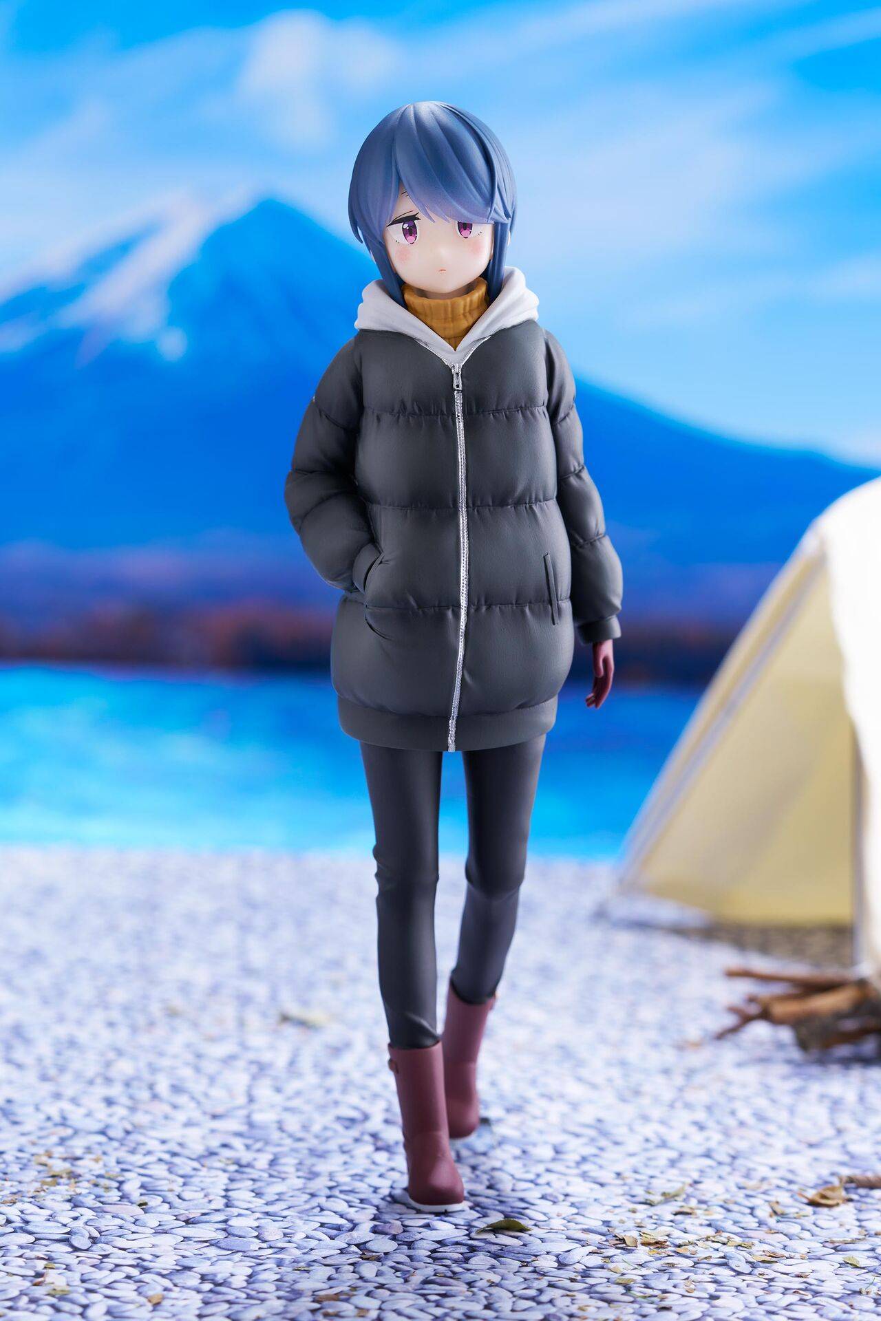 YURU CAMP TRIO-TRY-IT SHIMA RIN FURYU MUY BUEN ESTADO